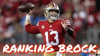 Stats & Cohn: Ranking 49ers QB Brock Purdy