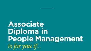 CIPD Associate Diploma in People Management