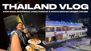 THAILAND VLOG • Icon Siam, Sooksiam, Chao Phraya & White Orchid Dinner Cruise | Ivan de Guzman