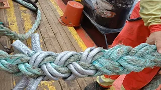 HOW TO SPLICE 8 STRAND MOORING ROPE | BORBONSTREET