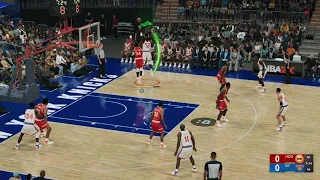 NBA 2K22 Knicks 94 vs Rockets 94