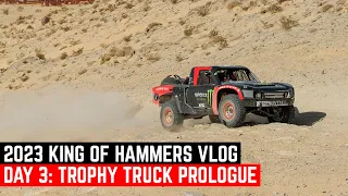 TROPHY TRUCK QUALIFYING | 2023 KING OF HAMMERS | CASEY CURRIE VLOG