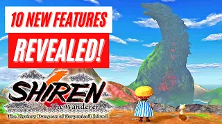 10 New Features Shiren the Wanderer The Mystery Dungeon of Serpentcoil Island Reveal Nintendo Switch