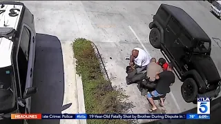 Video Shows Bystanders Helping Deputy to Wrestle Gun From Suspect in South Whittier