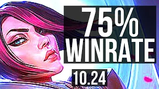 FIORA vs YASUO (TOP) | 75% winrate, 9 solo kills, Quadra, Legendary, 15/3/8 | TR Challenger | v10.24