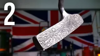 MAKING A DAMASCUS GOLF PUTTER!!! Part 2