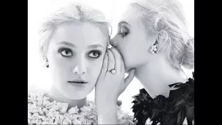 Dakota & Elle Fanning Photoshoot From 'W Magazine' [Dec-11]