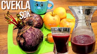 Homemade beetroot juice to strengthen the body - ready in 10 minutes