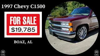 1997 Chevy C1500 OBS Short Bed Silverado $19,785