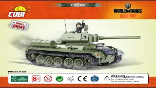 Cobi Instructions | World of Tanks | 3005 | T-34/85