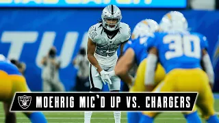 Tre'von Moehrig Mic'd Up vs. LA Chargers | Week 4 | Las Vegas Raiders | NFL