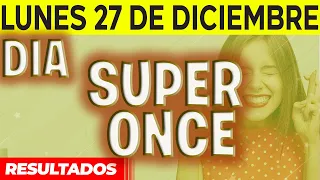 Resultado del sorteo Super Once Dia del Lunes 27 de Diciembre del 2021.