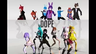 【MMD x FNAF】BTS - Dope