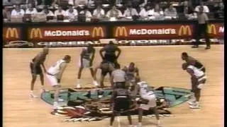 MICHAEL JORDAN: 29 pts (19 pts in last 6 minutes) vs Vancouver Grizzlies (1995.11.30)