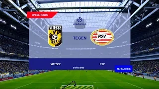 Vitesse vs PSV Eindhoven | 2019-20 Eredivisie | PES 2020