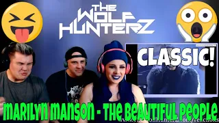 Marilyn Manson - The Beautiful People ( VMA's 1997) THE WOLF HUNTERZ Jon Travis and Suzi Reaction