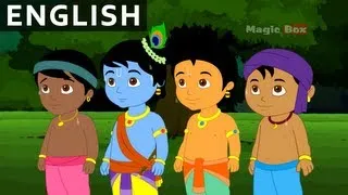 Brahma's Illusion (HD) -Krishna vs Demons | Little Krishna  | Watch this most popular animated story