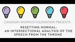 Resetting Normal: An Intersectional Analysis of the Speech from the Throne