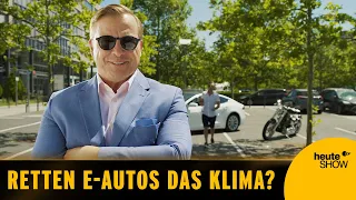 Mehr E-Autos? Wir brauchen insgesamt WENIGER Autos! | Der Klugscheißer - heute-show