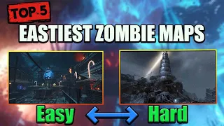 Top 5 Easiest Maps in Call of Duty Zombies!