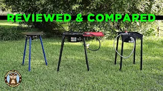 2 Single-Burner Stoves Reviewed, 3 Compared: Camp Chef, GasOne, Tembo Tusk