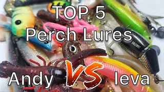 Our TOP 5 BEST Perch Lures For UK Fishing!