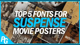 Top 5 Fonts for Thriller & Suspense Movie Posters