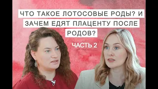 Что такое лотосовые роды? И зачем едят плаценту после родов? Часть 2