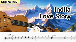 Indila - Love Story Violin Sheet