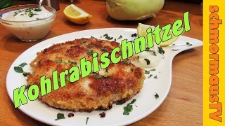 Kohlrabischnitzel - Vegetarisches Schnitzel - Gemüseschnitzel - Schnitzelrezept