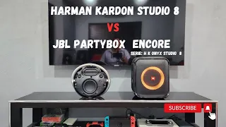 HARMAN KARDON ONYX STUDIO 8 🔥 VS 🔥 JBL PARTYBOX ENCORÉ ENSSENTIAL