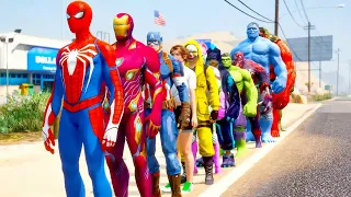 GTA 5 SUPERHEROES GAME ANIMATION COMPILATION Ep.200