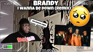 Old School Vibes.. Brandy - I Wanna Be Down (Remix) (Reaction Video) #brandy #fyp #reactionvideo