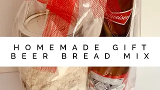 Homemade Gift Beer Bread Mix