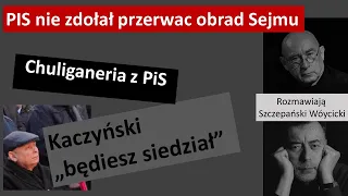 Kamiński nie zdołał wedrzeć się do Sejmu ///  chmury nad Kaczyńskim
