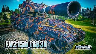 FV215b 183 - 6 Frags 10K Damage - "Cheats" Blinds! - World Of Tanks