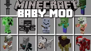 Minecraft BABY MOBS MOD / HELP FIND THEIR PARENTS!! Minecraft