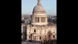 Собор Святого Павла в Лондоне/St Paul's Cathedral-достопримечательность Лондона/Сент-Пол панорама