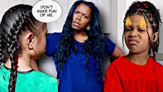 GIRL CAUGHT Being MEAN to Adopted Sibling | LAIYAFACE
