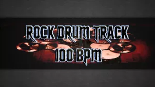 Rock Drum Track 100 BPM (HQ,HD)