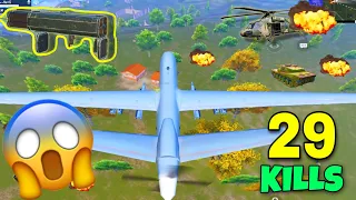 UAV Drone Destroy all Enemy | 29 Kills In 1 Match PUBG Mobile Payload 3.0