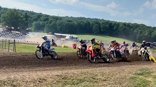 CR500 BATTLES HOLESHOTS UNADILLA MX REWIND 22 ALPHA HOUSE MOTO CREW #225 DANNY HALL JR.