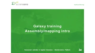 08.  Galaxy introduction to mapping and assembly