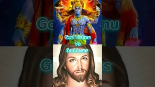 Lord Vishnu 🕉️ Vs Jesus ✝️ #shorts #jesus #lordvishnu #comaprison #gods #allah