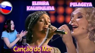 PELAGEYA & ELMIRA KALIMULINA - Canção do Mar | CANTANTE ARGENTINA- REACCION & ANALISIS