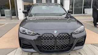 2021 BMW All New M440i Black Sapphire With Tacoma Red Interior. Full Exhaust Sound