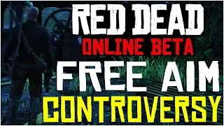 FREE AIM: THE BIGGEST CONTROVERSY ON THIS GAME!! - Red Dead Redemption 2 Online