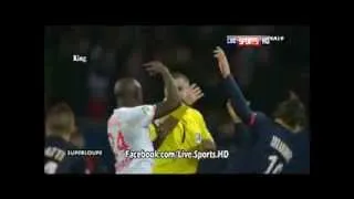 Mavuba slaps Zlatan Ibrahimović !!