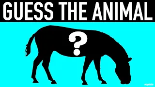 Guess the Animal Quiz #11 | Name all 20 Animals by Shadow Guessing Game