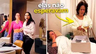 REAÇÕES DA FAMÍLIA E AMIGOS POR NOSSA GRAVIDEZ